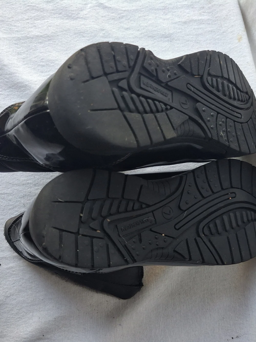 Weatherproof Black Faux-Fur Lined Zip Ankle Winter Boots